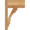 Ekena Millwork Olympic Block Rough Sawn Outlooker, Western Red Cedar, 8"W x 16"D x 24"H OUT08X16X24OLY05RWR - alternate 4